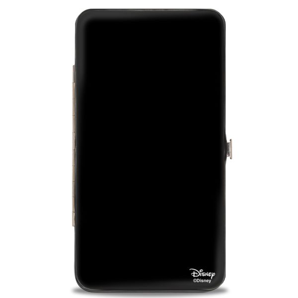 Hinged Wallet - Snow White Pose Sketch Roses Black Greens Reds Golds Hot on Sale - Image 2