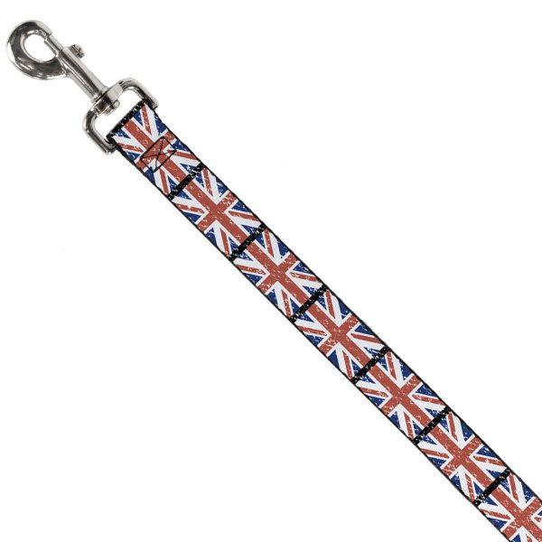 Dog Leash - United Kingdom Flags Weathered Cheap - Image 2