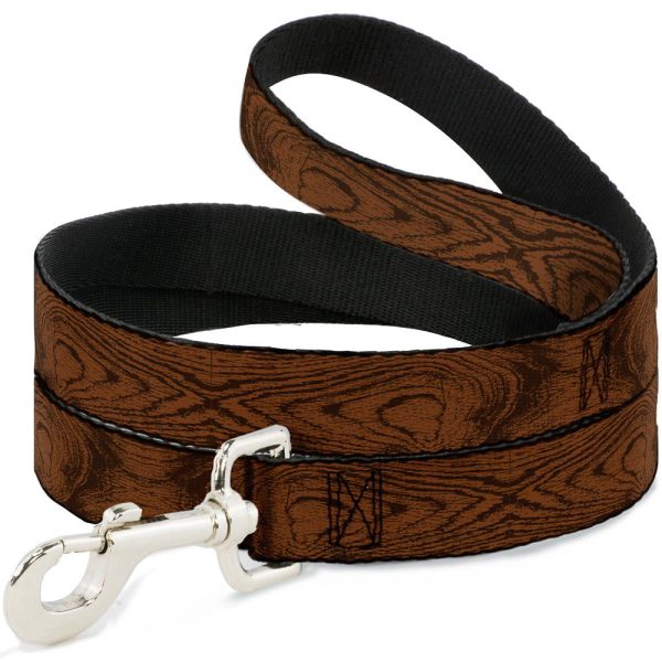 Dog Leash - Wood Grain Cherry Wood For Cheap