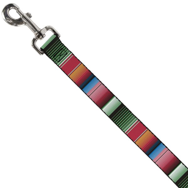 Dog Leash - Zarape5 Vertical Multi Color Stripe Online Hot Sale - Image 2