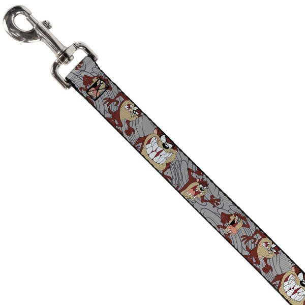 Dog Leash - Tasmanian Devil Expressions Gray Swirl Discount - Image 2
