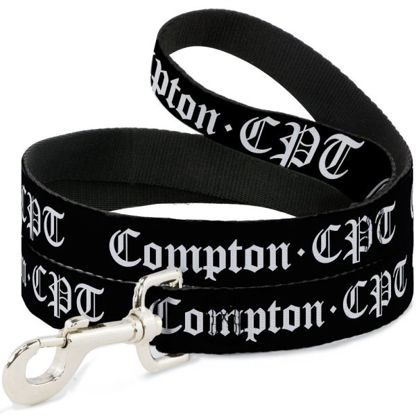 Dog Leash - COMPTON-CPT Black White on Sale