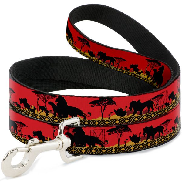 Dog Leash - Mufasa & Simba JUST CAN T WAIT TO BE KING Family Silhouette Sale