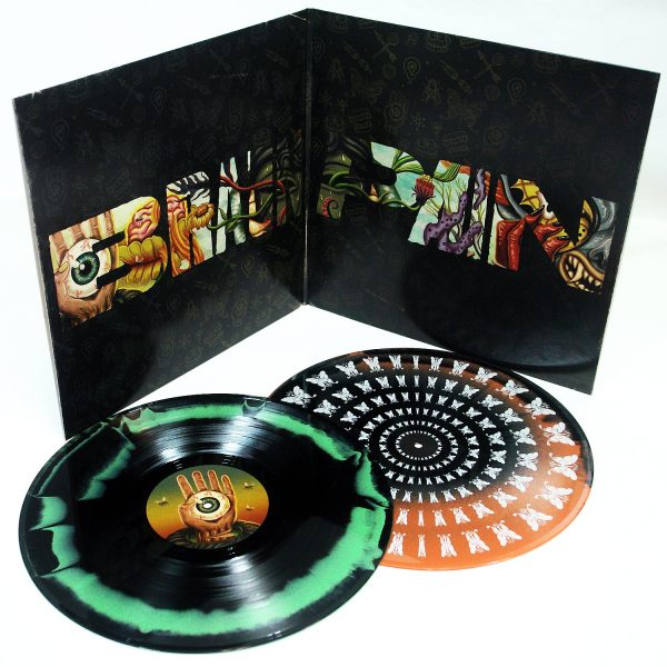 Brain Pain Deluxe - Mint Green Halloween Orange LP Discount - Image 3