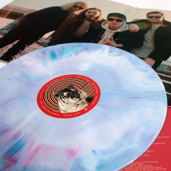 Living Proof - Aqua Blue, Magenta, White Galaxy LP Cheap - Image 2